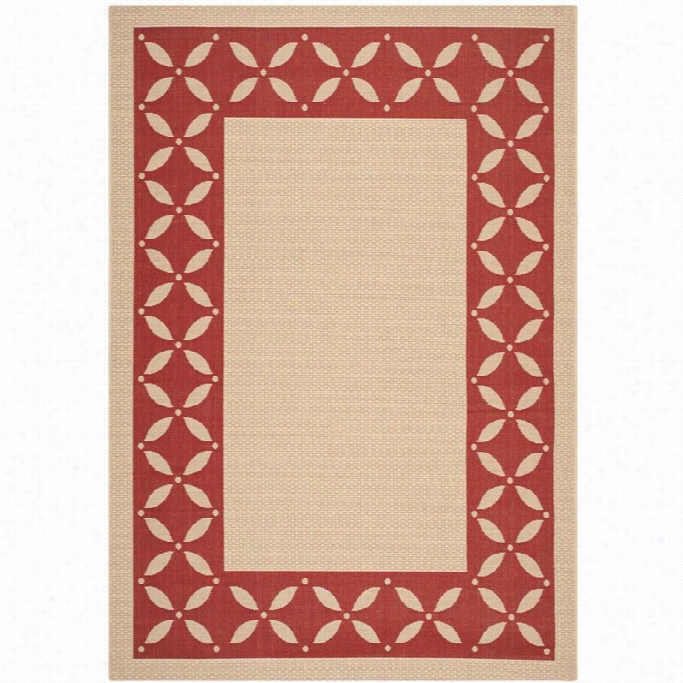 Safavieh Martha Stewart Creme Contemporary Rug - 4' X 5'7