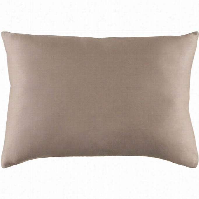 Surya Griffin Poly Ifll 13 X 19 Pillow In Gray