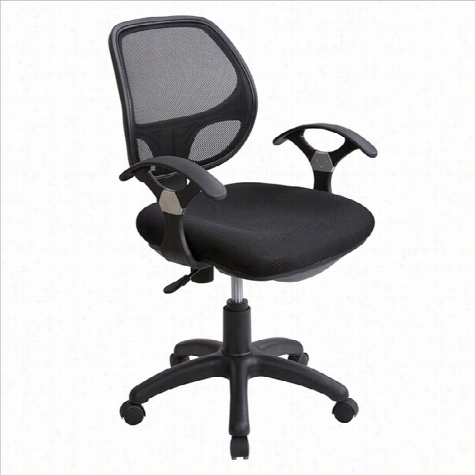 Techni Mobili Mesh Office Ch Air In Black