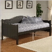 Hillsdale Staci Wood Daybed in Black Finish