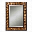 Uttermost Justus Decorative Gold Mirror in Distressed Mahogany