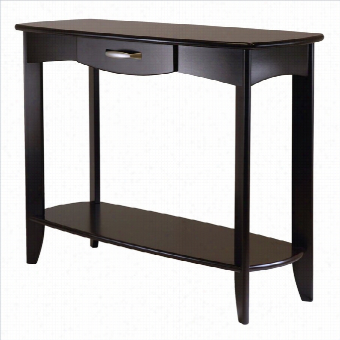 Winsome Danca Console Table In Esp Resso