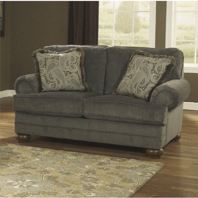 Ashleyy Parcaal Estates Fabric Lovseat In Basil