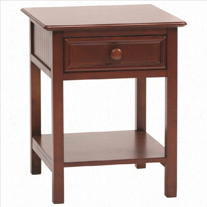 Bo Lton Furniture Wakefield Kids Nightstand In Cherry