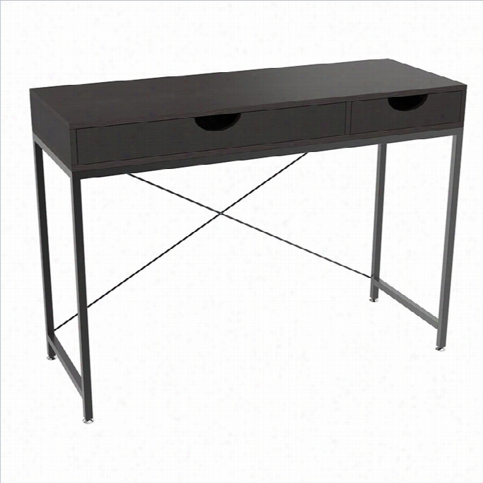 Convenisnce  Conceppts Designs2go Catalija Desk  Balck