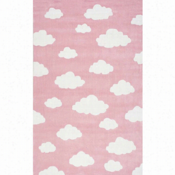 Nuloom 7' 6 X 9' 6 Cloudy Sachiko Rug In Pink