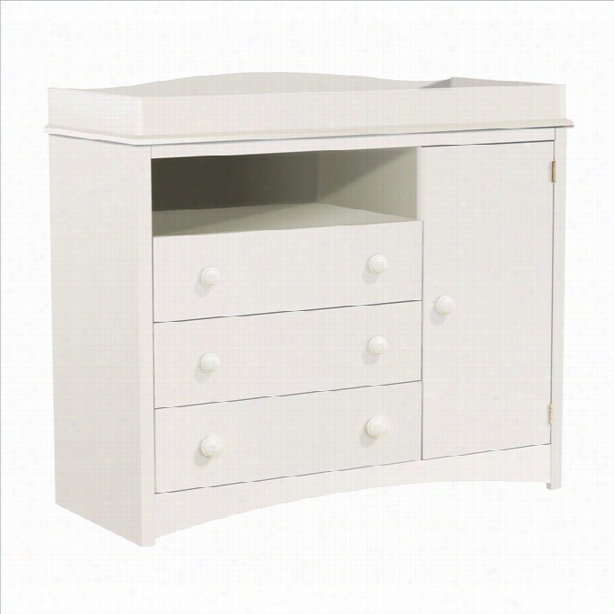 Suth Sohre Andover Baby Changing Table In White