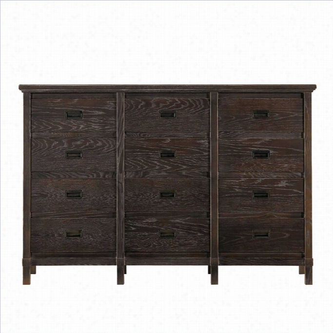 Stanley Furniture Coastal Ilving Resort Havens Harbor Triple Dresser In Channel Marker