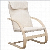 Regency Mia Reclining Chair in Natural And Beige