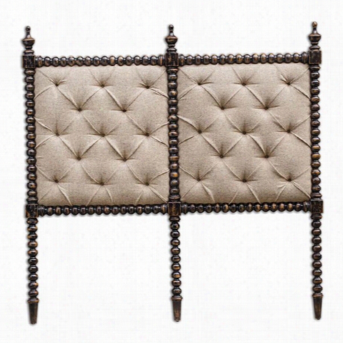 Uttermost Andaluz Queen Upholstered Headboard