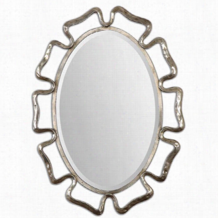 Uttermost Beccaria Silvery Oval Mirroe