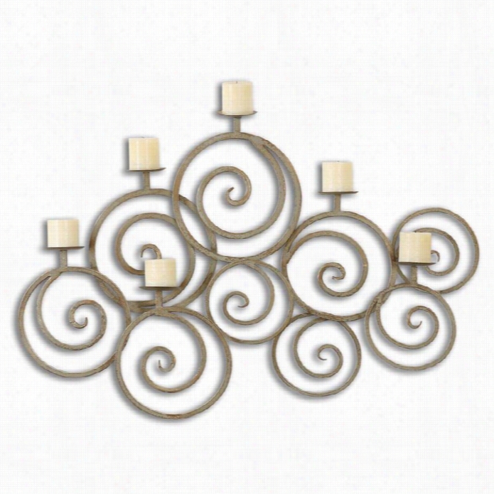 Uttsrmost Fabricia Metal Candke Sconce