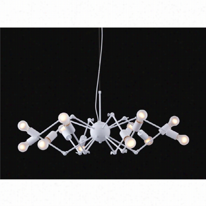 Zuo Slet Ceiling Lamp In White