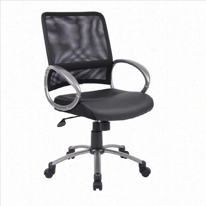 Bsos Offic E Products Mesh  Task Of Fice Chair In Black