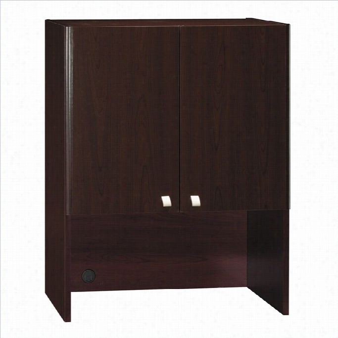 Bush Bbf Quantum 30w Hutch (tall) In Harvestt Cherry