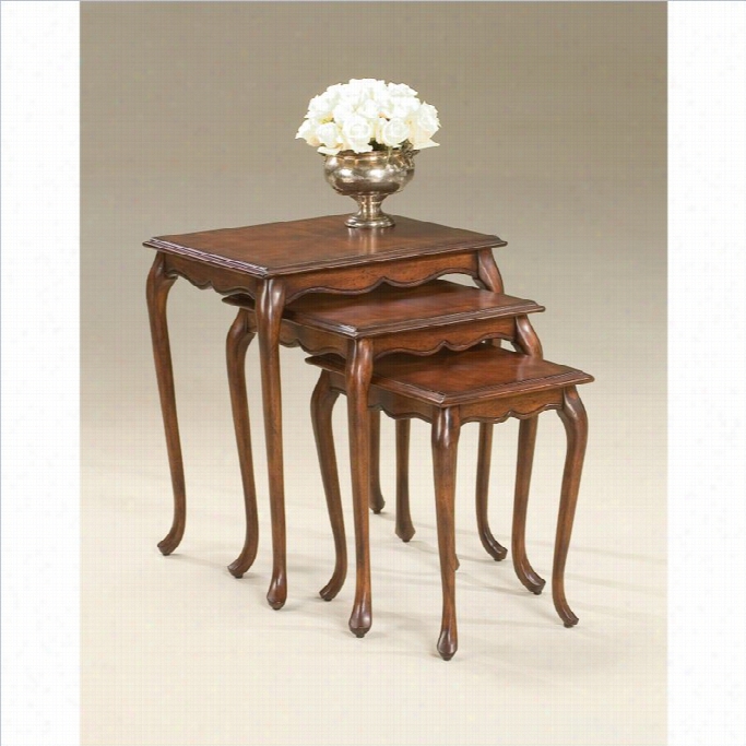 Butler Specialty Nest Of Tables In Plantati On Cherry Finish