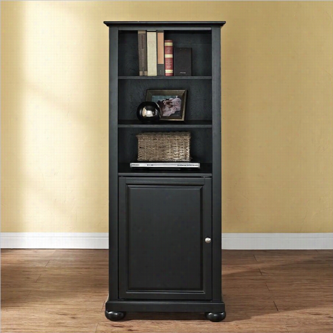 Crosley Furniture Alexandria 6 Audio Pier In Blac K