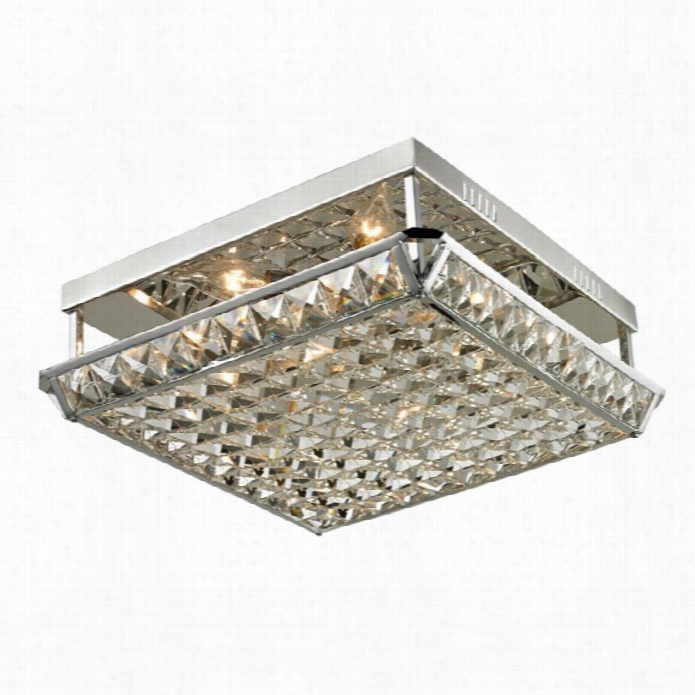 Vale Tifffany Ibiza Crystal Flush Mount