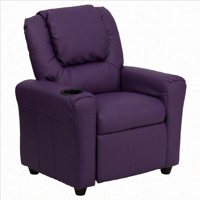 Instant Furniture Kids Recliner In Purpl