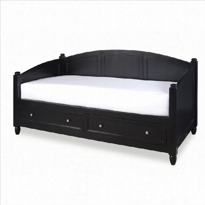 Home Sstylws Bedford Storage Forest  Daybed In Black