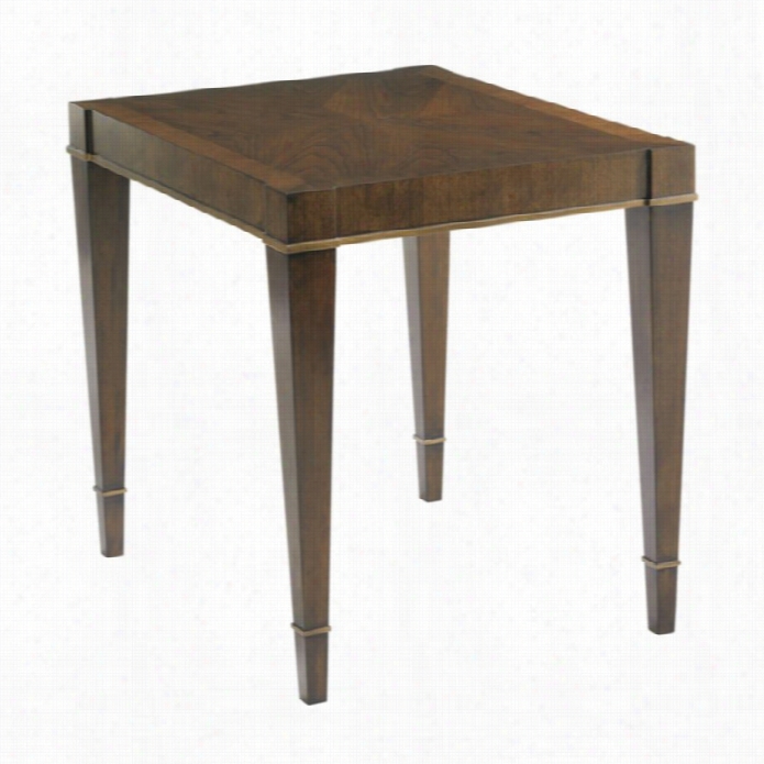 Lexington Tower Place Inverness Wood End Table In Walnut