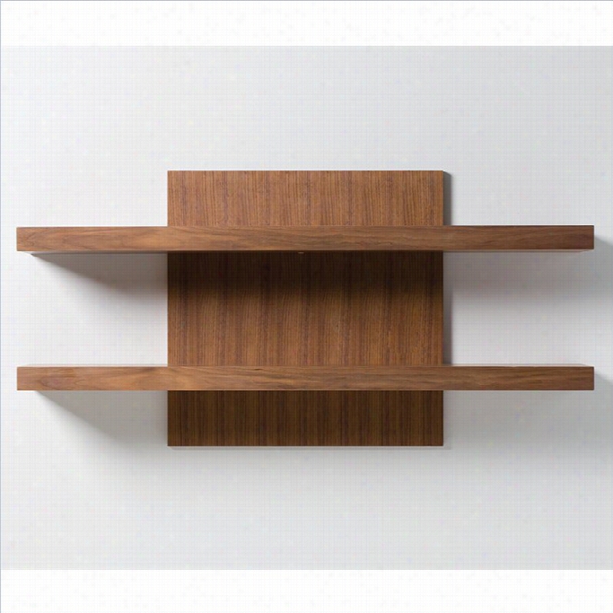 Mobital Carg Owall Shelf In Walnut