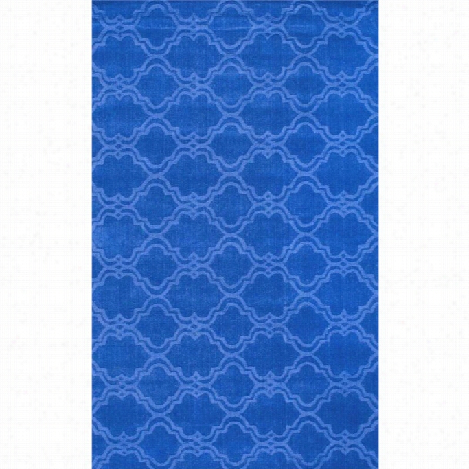 Nulo Om '7 6 X 9' 6 Laborer Tufted Wilhelmina Rug In Blue