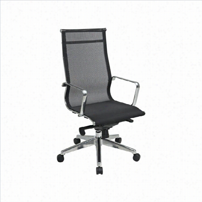 Office Star Deluxe Mesh High Back Managers Office Chair