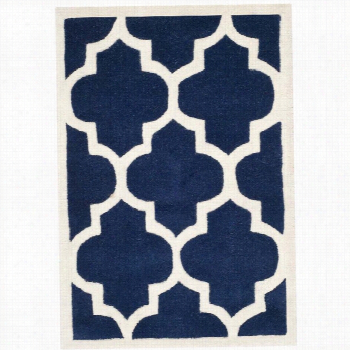 Safavieh Chatham Dark Blue Contemporary Rug- 2' X 3'