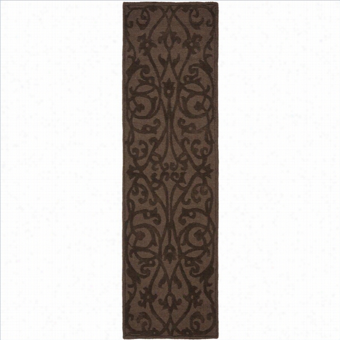 Safavieh Impressions Runner Rug In Brown