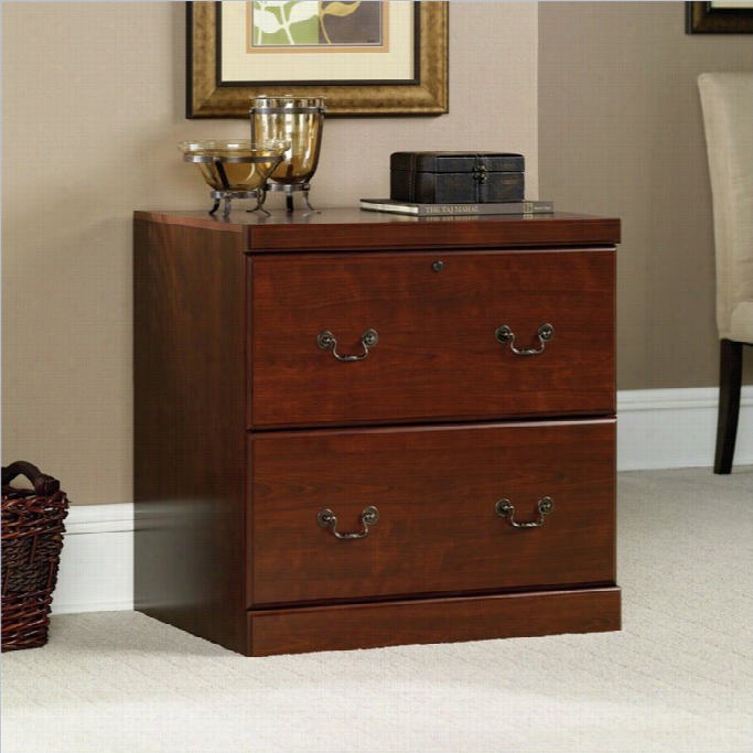 Sauer Heritage Hill 2 Drawer Lateral Wood Fil E Cabinet In Classic Cherrh