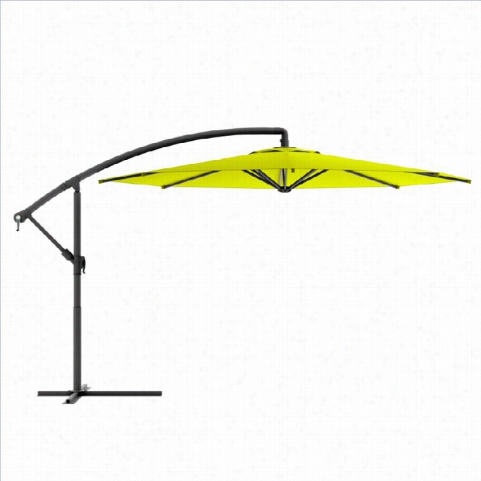 Sonax Cprliving Offset Patio Umbrella In Quick~ Unseasoned