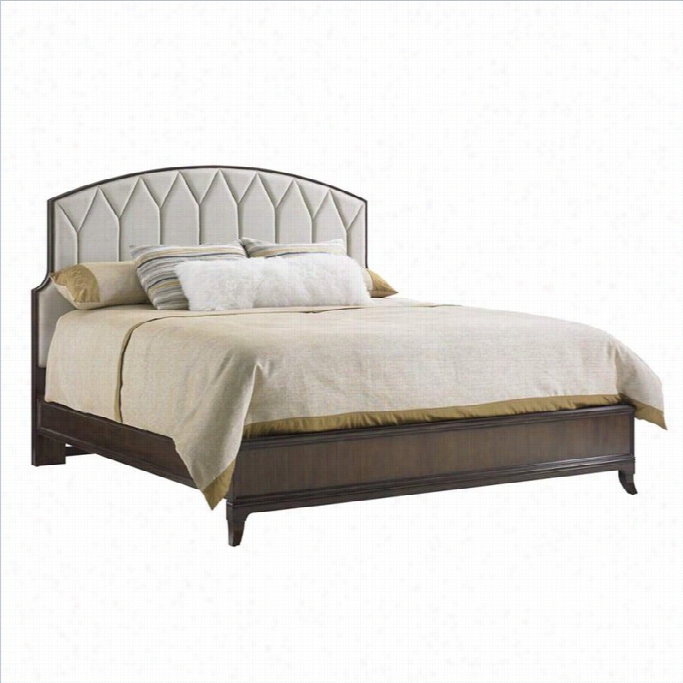 Stqnley Furniture Crestaire Queen Ladera Bed In Porter