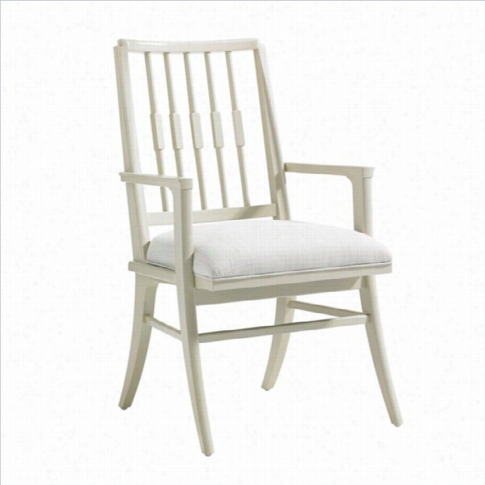 Stanely Furnituure Crestaire Savoy Arm Dining Chair In Capiz