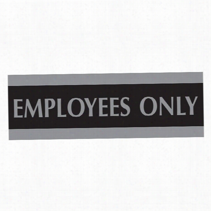 U.s. Sta Mp & Sign Century Employees Only Sign