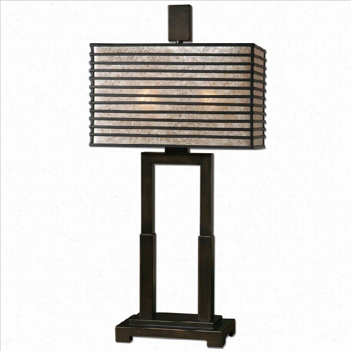 Uttermost Becton Modern Metal Taable Lakpino Il Rubbed Bronze