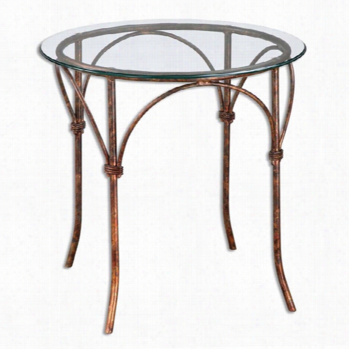 Uttermostt Stasi Glass Accent Table