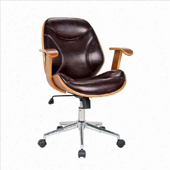 Boraam Rigdom Ffice Chair In Brown