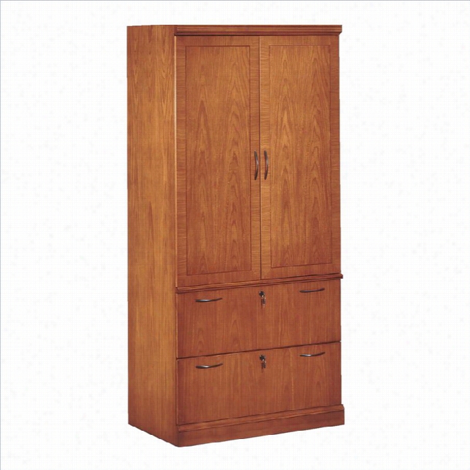 Dmi Belmont Lateral File Storage Unit-executive Cherry