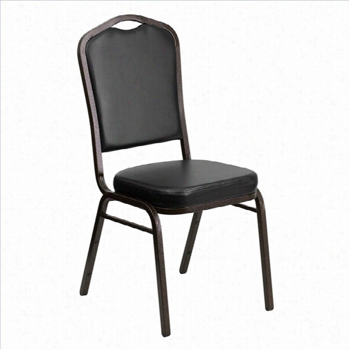Flash Furniture Herccules Banquet Stacking Chair In Black