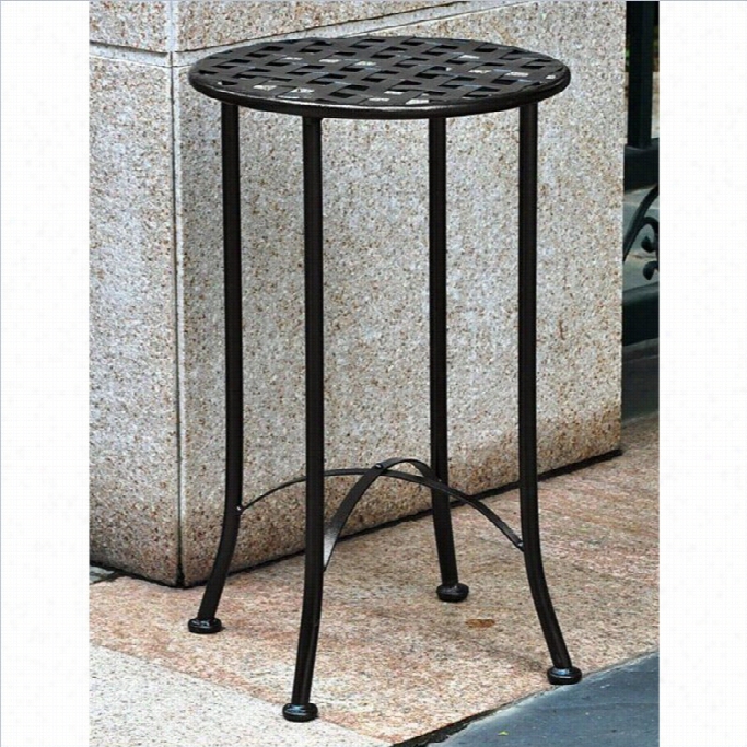 Inte Rnationalcaravan Mandalay 1 5wrought Iron Tabel In Antiqud Murky