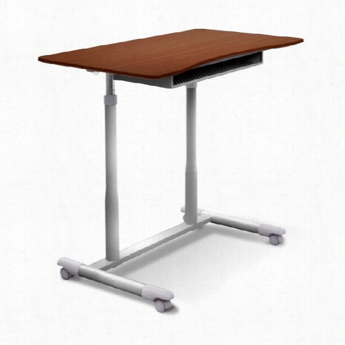 Jesper Office 205 Collection Adjustable Standing Desk In Cherry