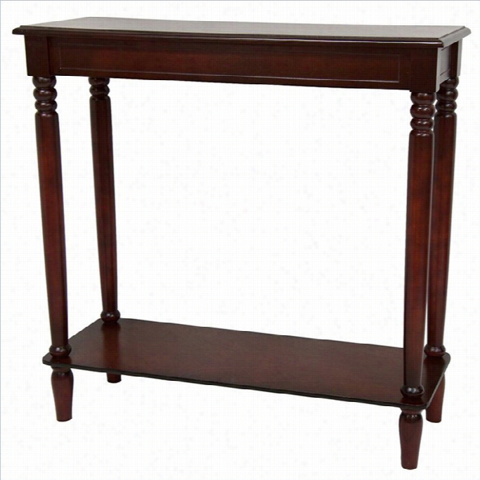 Orienal Furniture 31 Classic Hall Table In Cherry