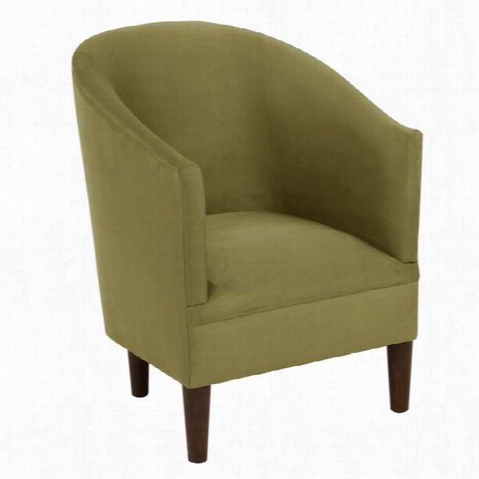 Skyline Upholstered Tub Chair In Sage