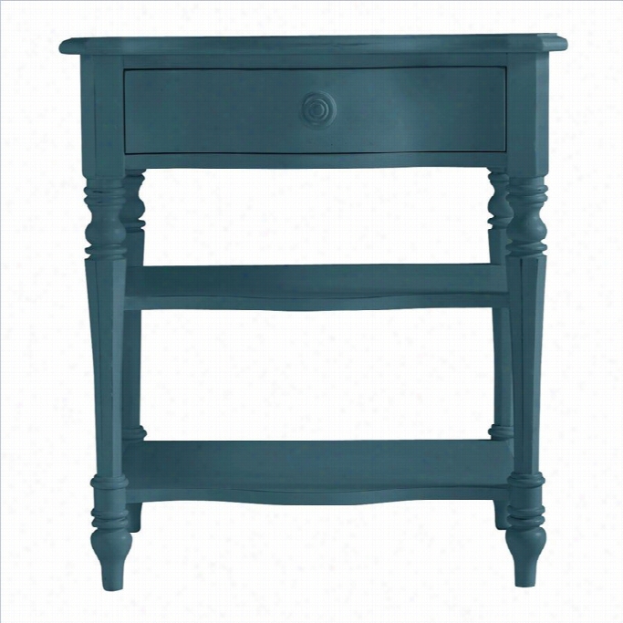 Stanley Funriture Coastql Living Retreat Bedside Tablein English Blue