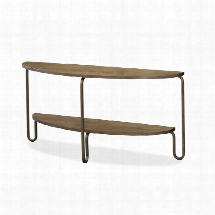 Universal Furniture Moderne Muse Console Table In Bisque