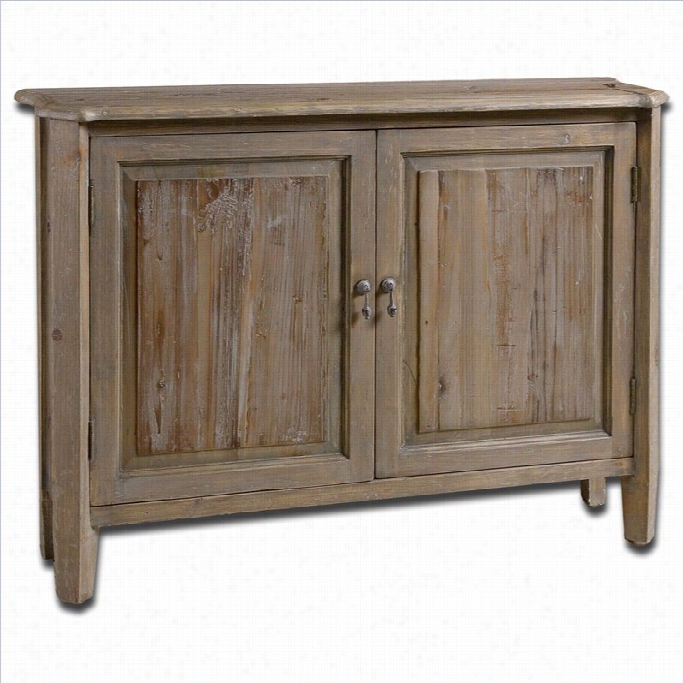 Uttermost Altair Reclaimed Woos Accent Chest In Stony Gray Wash