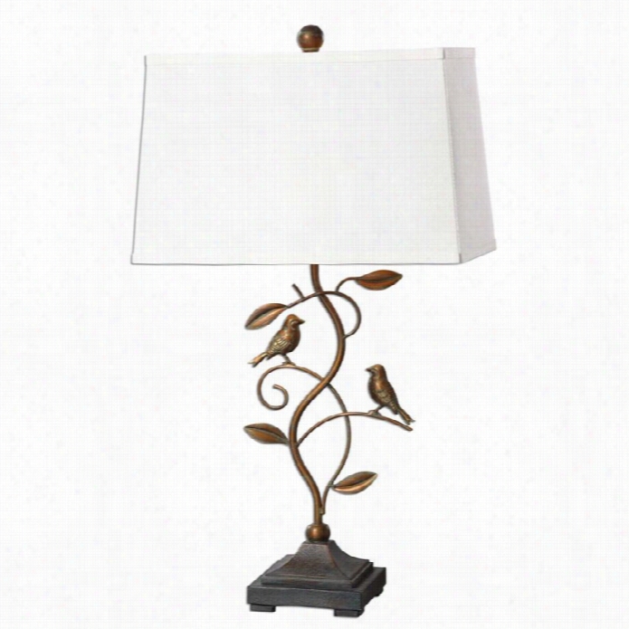 Uttermost Leta Forgwd Metal Lamp