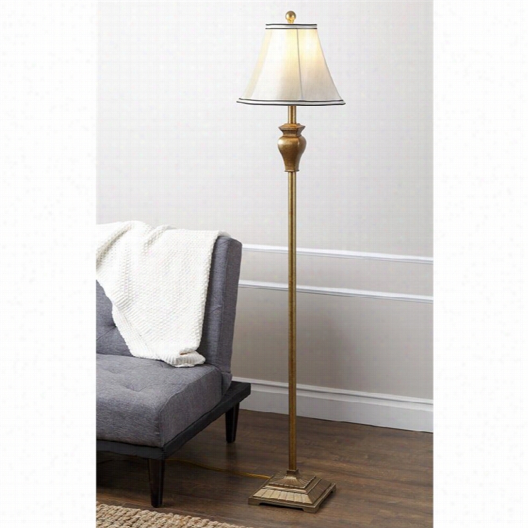 Abbyson Living Lauren Flooo R Lamp In Godl