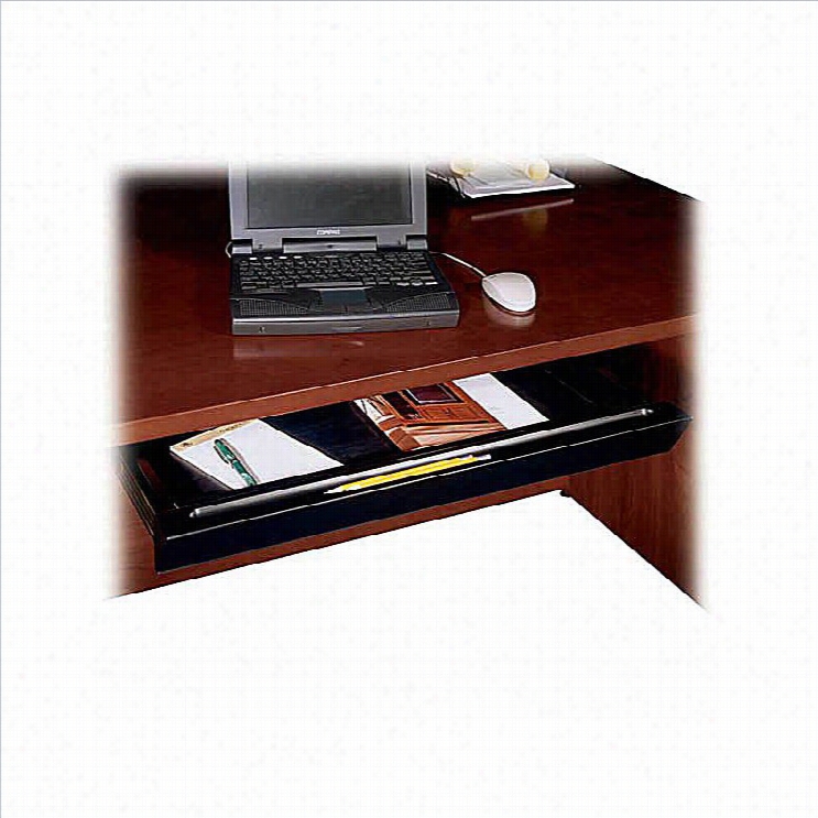 Bush Bbf Pencil Drawer In Black